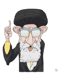 Ayatollah Khamenei by NEMØ