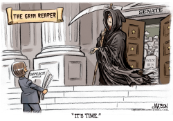 SENATOR MCCONNELL IS THE GRIM REAPER by R.J. Matson