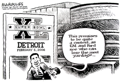 SUPERBOWL XL by Jimmy Margulies