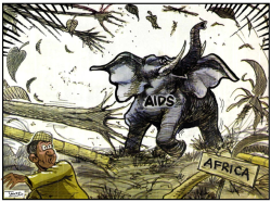 AMPAGING AIDS IN AFRICA by Tayo Fatunla
