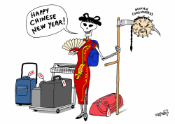 CHINESE NEW YEAR AND CORONAVIRUS by Stephane Peray