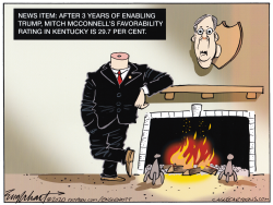 MITCH MCCONNELL TROPHY by Bob Englehart