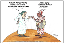 REMEMBERING THE HOLOCAUST by Tayo Fatunla