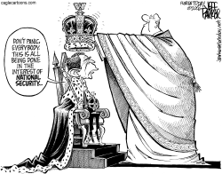 THE KING OF NATIONAL SECURITY by Jeff Parker
