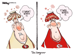 THE SUPERBOWL HANGOVER by Bill Day