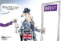 BREXIT BUT WEAR A MASK by Manny Francisco