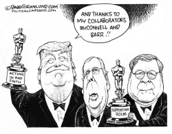 Trump Oscars 2020 by Dave Granlund