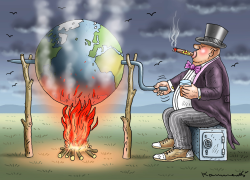 GLOBAL WARMING by Marian Kamensky