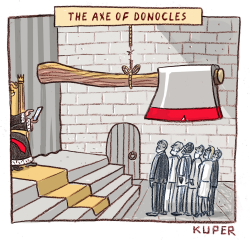 AXE OF DONACLES by Peter Kuper