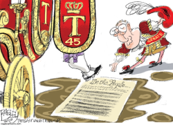 CONSTITUTIONAL PROTECTION by Pat Bagley