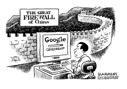 THE GREAT FIREWALL OF CHINA by Jimmy Margulies
