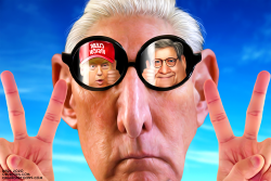 CLEAR VISION ROGER STONE by Bart van Leeuwen