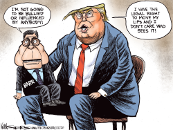TRUMP INFLUENCING BARR by Kevin Siers