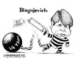 Blagojevich clemency by Dave Granlund