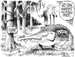 Stocking the Swamp by John Darkow