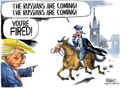 RUSSIANS ARE COMING AGAIN by Dave Whamond