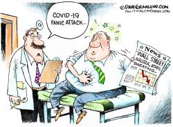 WALL STREET COVID-19 by Dave Granlund