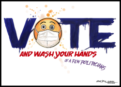 VOTE AND WASH by J.D. Crowe