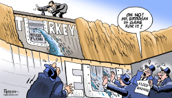 TURKEY AND REFUGEE FLOW by Paresh Nath