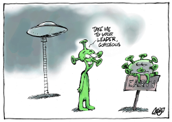 TAKE ME TO YOUR LEADER. by Jos Collignon