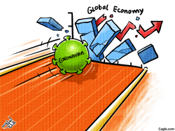 CORONAVIRUS AND GLOBAL ECONOMY by Osama Hajjaj