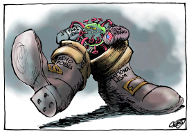 (NOT) THE SEVEN-MILE BOOTS FAIRYTALE by Jos Collignon