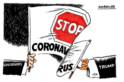 ACTION ON CORONAVIRUS by Jimmy Margulies