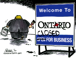 ONT CLOSED by Steve Nease
