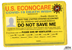 SAVE THE ECONOMY HEALTH CARD by R.J. Matson