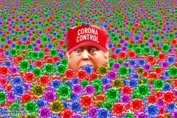 CORONA CONTROL by Bart van Leeuwen