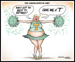 Trump Cheerleader by J.D. Crowe