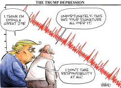 THE GREAT TRUMP DEPRESSION by Dave Whamond