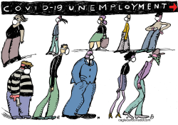 COVID UNEMPLOYMENT by Randall Enos