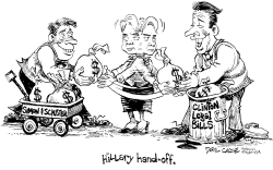HILLARY by Daryl Cagle
