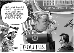POUTUS daily briefing by Dave Whamond