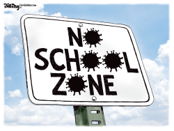 NO SCHOOL ZONE by Bill Day