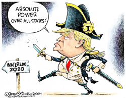 TRUMP ABSOLUTE POWER by Dave Granlund