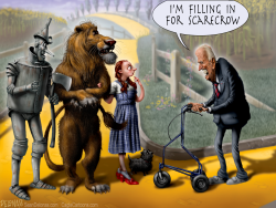 Wizard of Oz Biden by Sean Delonas