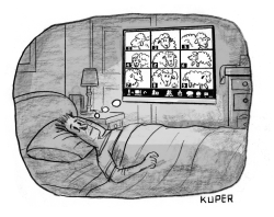 COUNTING SHEEP by Peter Kuper