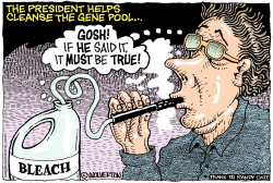 TRUMP'S DISINFECTANT CURE by Monte Wolverton