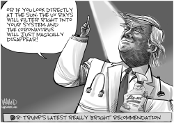 Dr. Trump's latest bright idea by Dave Whamond