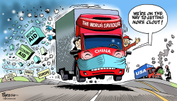 CHINA FOR BOOSTING CLOUT by Paresh Nath