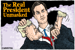 THE REAL PRESIDENT UNMASKED by Monte Wolverton