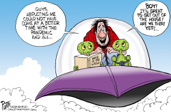 UFO ABDUCTION by Bruce Plante