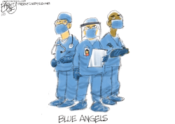 BLUE ANGELS  by Pat Bagley