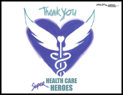 HEALTH CARE HEROES by J.D. Crowe