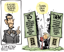 Lincoln and Trump by John Cole