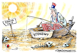 COVID US ECONOMY by Dave Granlund