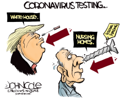 CORONAVIRUS TEST AVAILABILITY by John Cole
