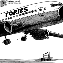 CANADA TORIES TAKE OFF by Tab